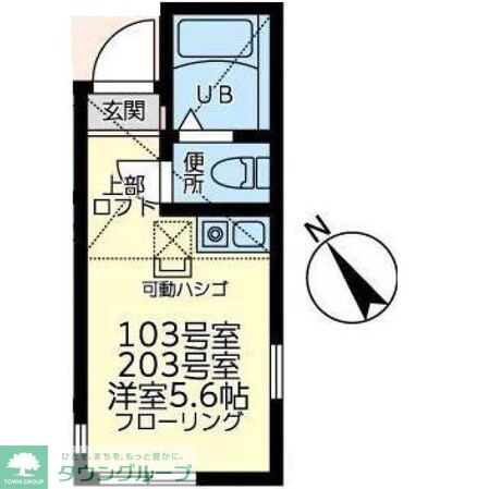 ユナイト上星川レッドパプリカの物件間取画像